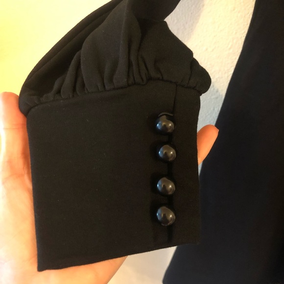 Kate Spade Mockneck Pointe black Dress NWOT - Picture 5 of 6